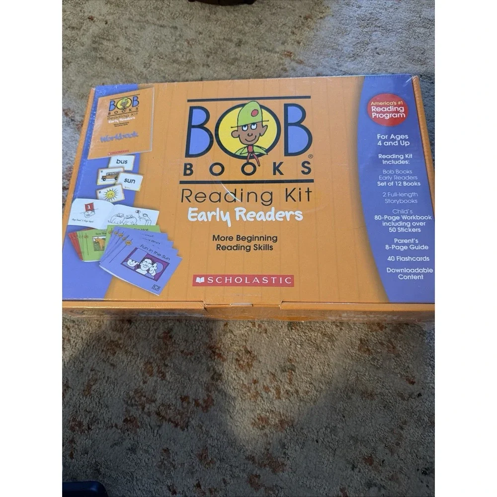 SCHOLASTIC BOB BOOKS READING PROGRAM KIT EARLY READERS SET OF 15 BOOKS